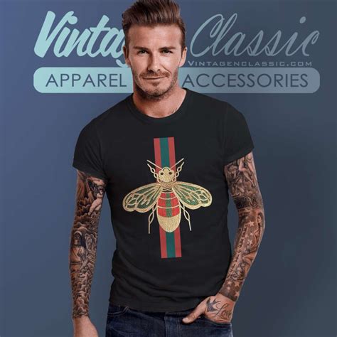 t shirt gucci abeille|gucci polo shirts for men.